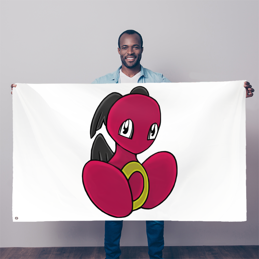 Baiyu Sublimation Flag measuring 5FT x 3FT, made of durable polyester with vibrant colors and double-stitched edges.