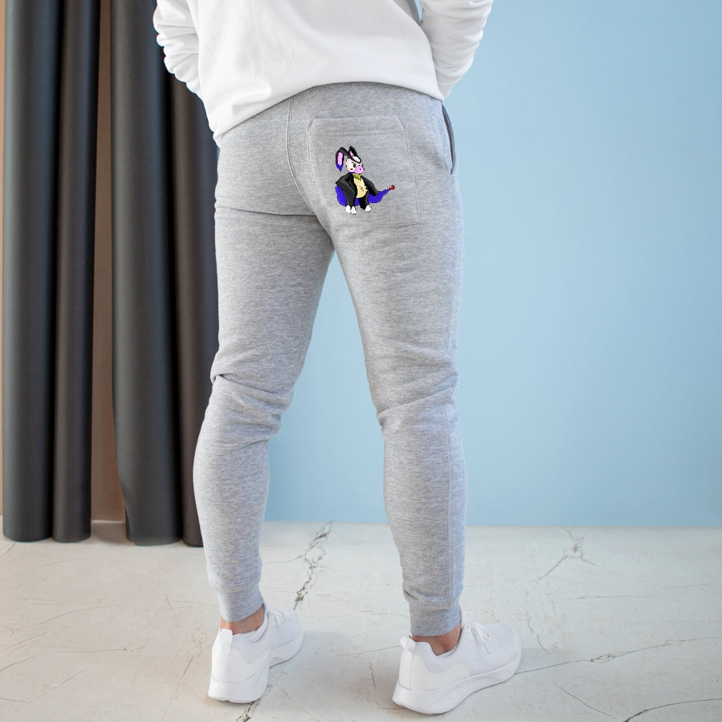 Bamryu Premium Fleece Joggers in a stylish design, featuring customizable back pocket and spacious side pockets.