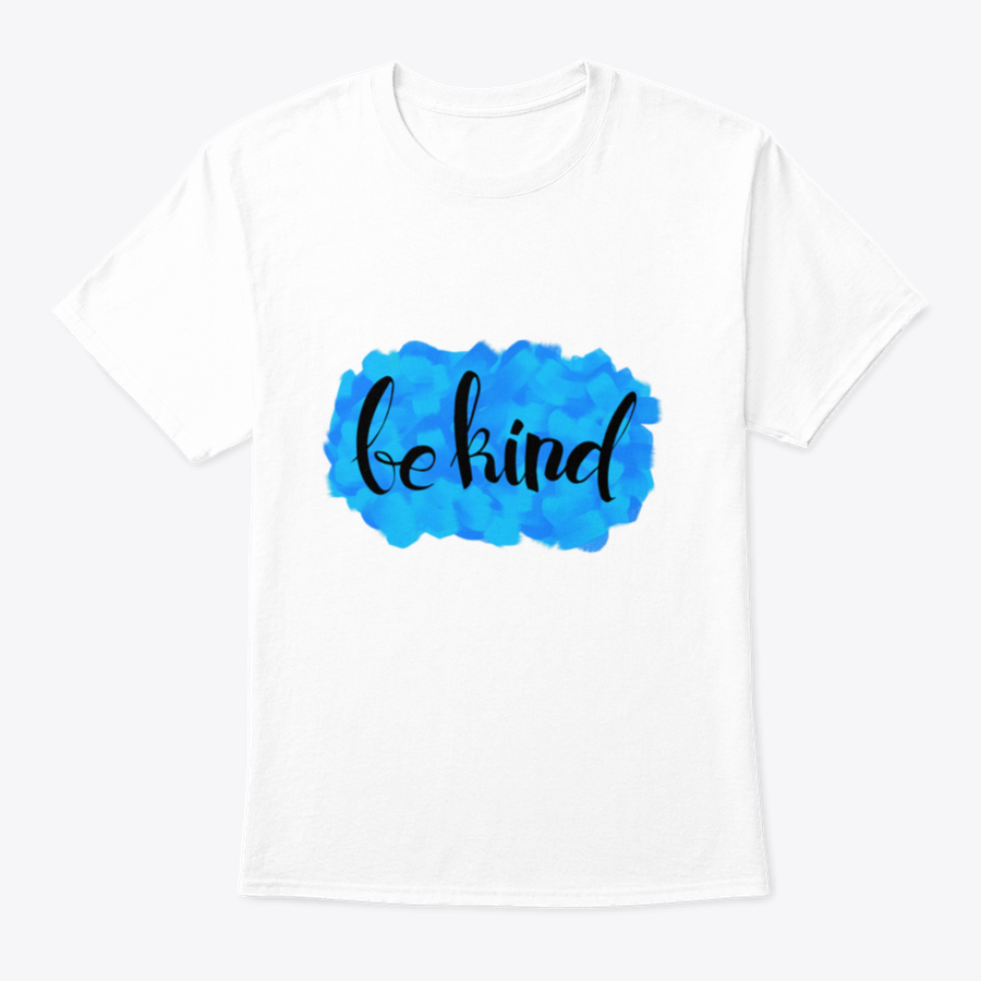 Be Kind Watercolor Design T-Shirt featuring a colorful watercolor print on a soft cotton fabric.