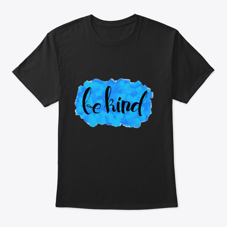 Be Kind Watercolor Design T-Shirt featuring a colorful watercolor print on a soft cotton fabric.