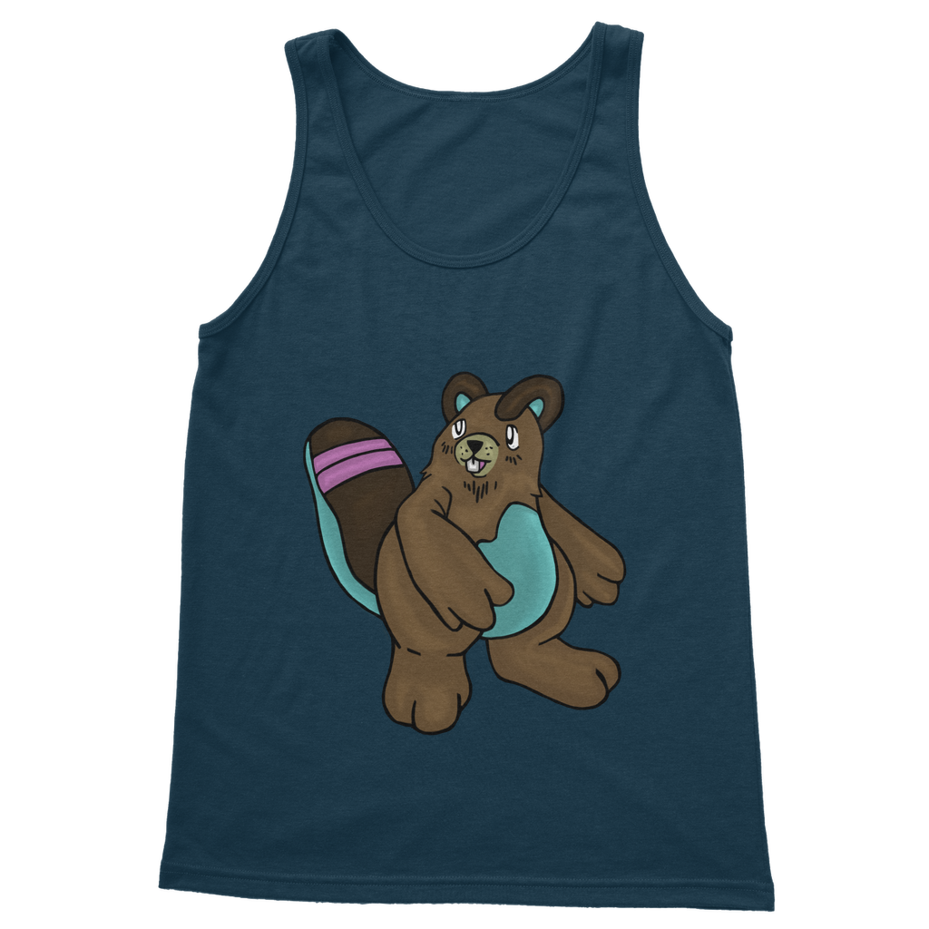 Beachu Classic Adult Vest Top in various colors, showcasing its unisex design and comfortable fit.