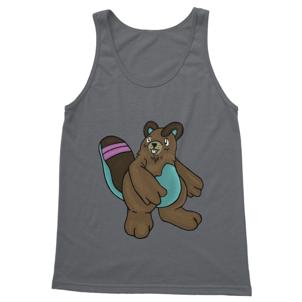 Beachu Classic Adult Vest Top in various colors, showcasing its unisex design and comfortable fit.