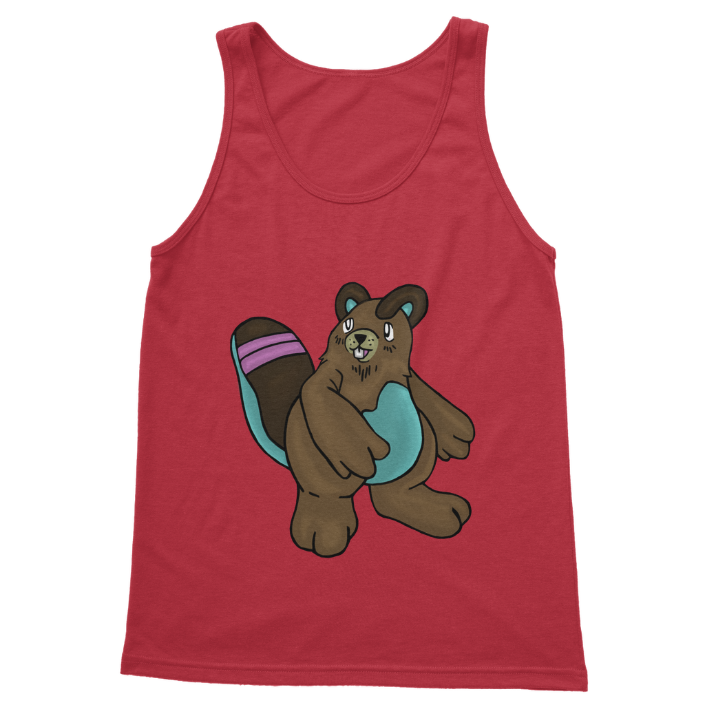 Beachu Classic Adult Vest Top in various colors, showcasing its unisex design and comfortable fit.