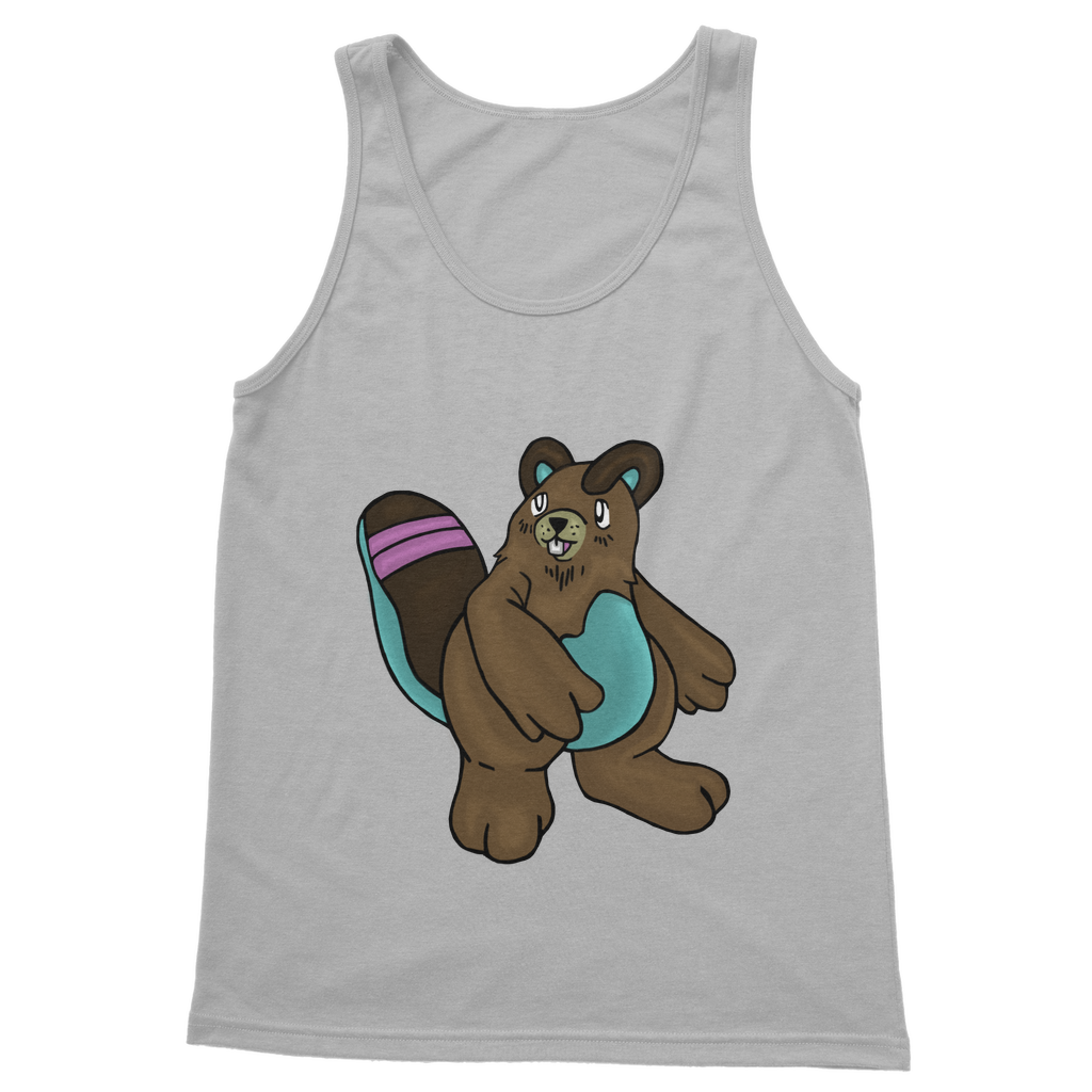 Beachu Classic Adult Vest Top in various colors, showcasing its unisex design and comfortable fit.