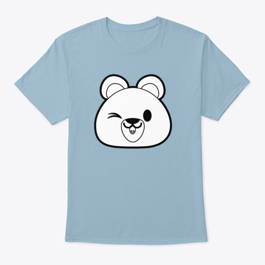 A stylish Bear Design Gift Shirt featuring a vector illustration, made from 100% cotton, perfect for family and friends.