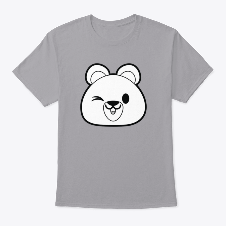 A stylish Bear Design Gift Shirt featuring a vector illustration, made from 100% cotton, perfect for family and friends.