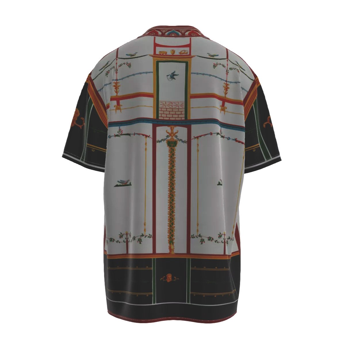 Beau's Beautiful Fresco shirt featuring luxurious fabric with a light-reflecting sheen, designed by The House of Divino.