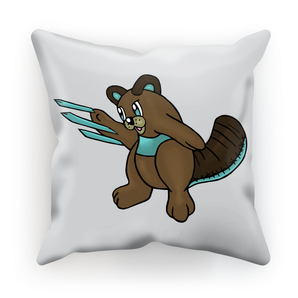 Beaveice Sublimation Cushion Cover in suede and satin, showcasing vibrant designs and durable construction.