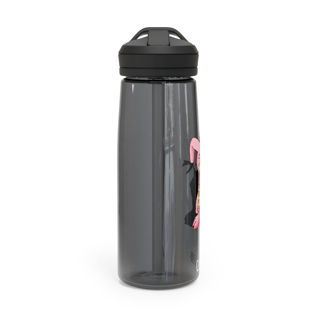 Bebow CamelBak Eddy® Water Bottle in 20oz and 25oz sizes, showcasing its durable Tritan™ material and personalized design.