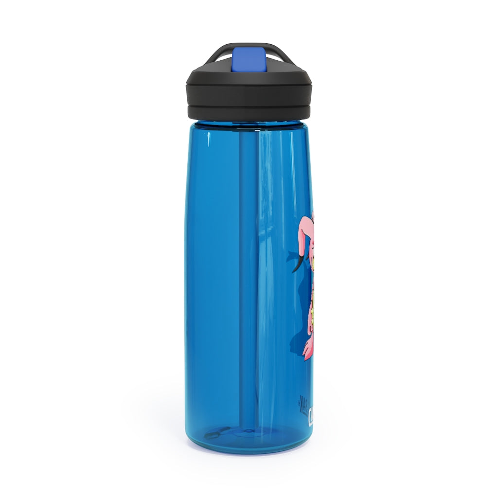 Bebow CamelBak Eddy® Water Bottle in 20oz and 25oz sizes, showcasing its durable Tritan™ material and personalized design.