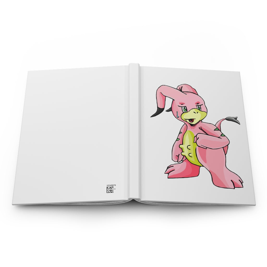 Bebow Hardcover Journal Matte with customizable cover and lined pages, showcasing a stylish design.