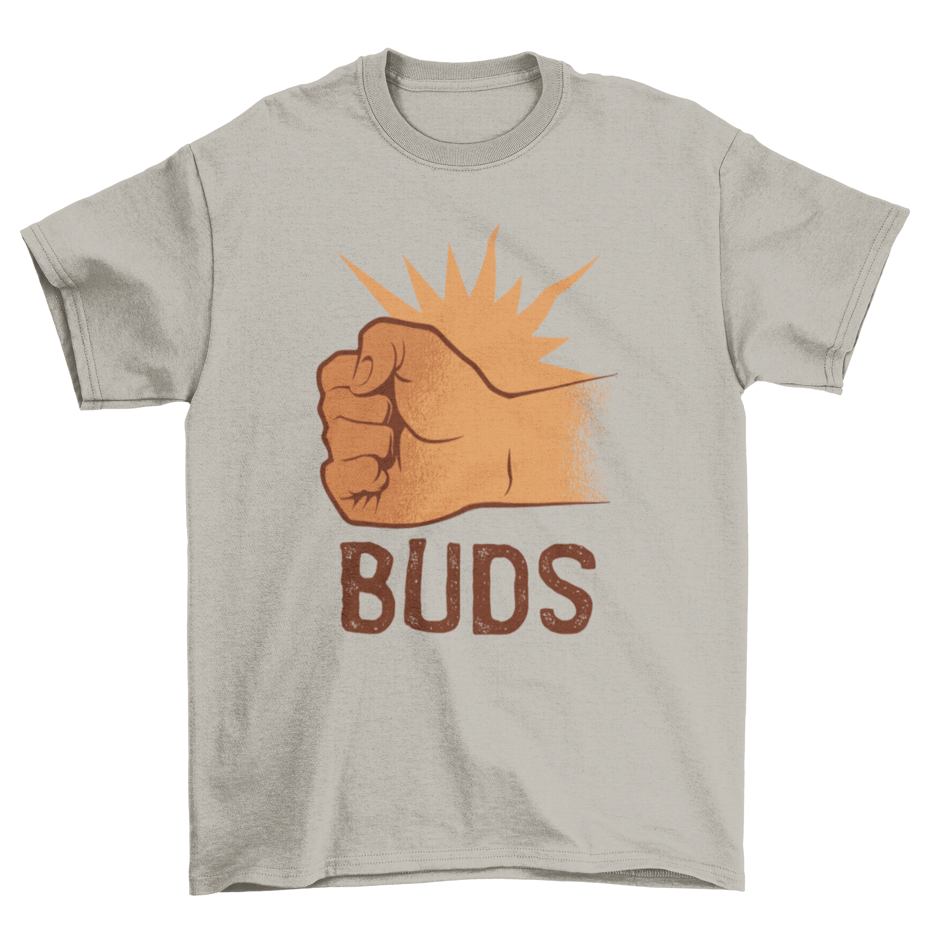 Best Buds 2 T-shirt featuring a vibrant design celebrating friendship, made from soft cotton fabric.