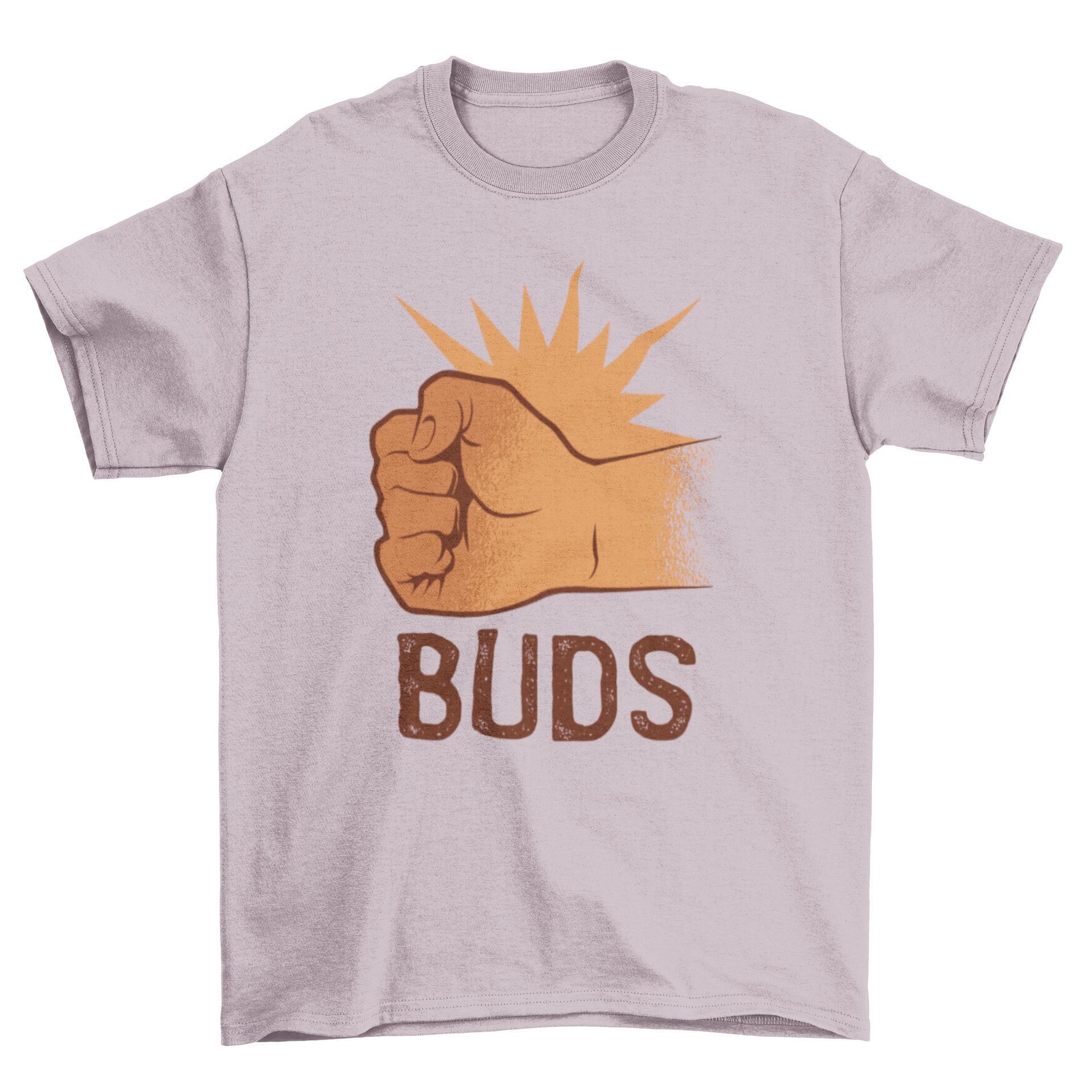 Best Buds 2 T-shirt featuring a vibrant design celebrating friendship, made from soft cotton fabric.