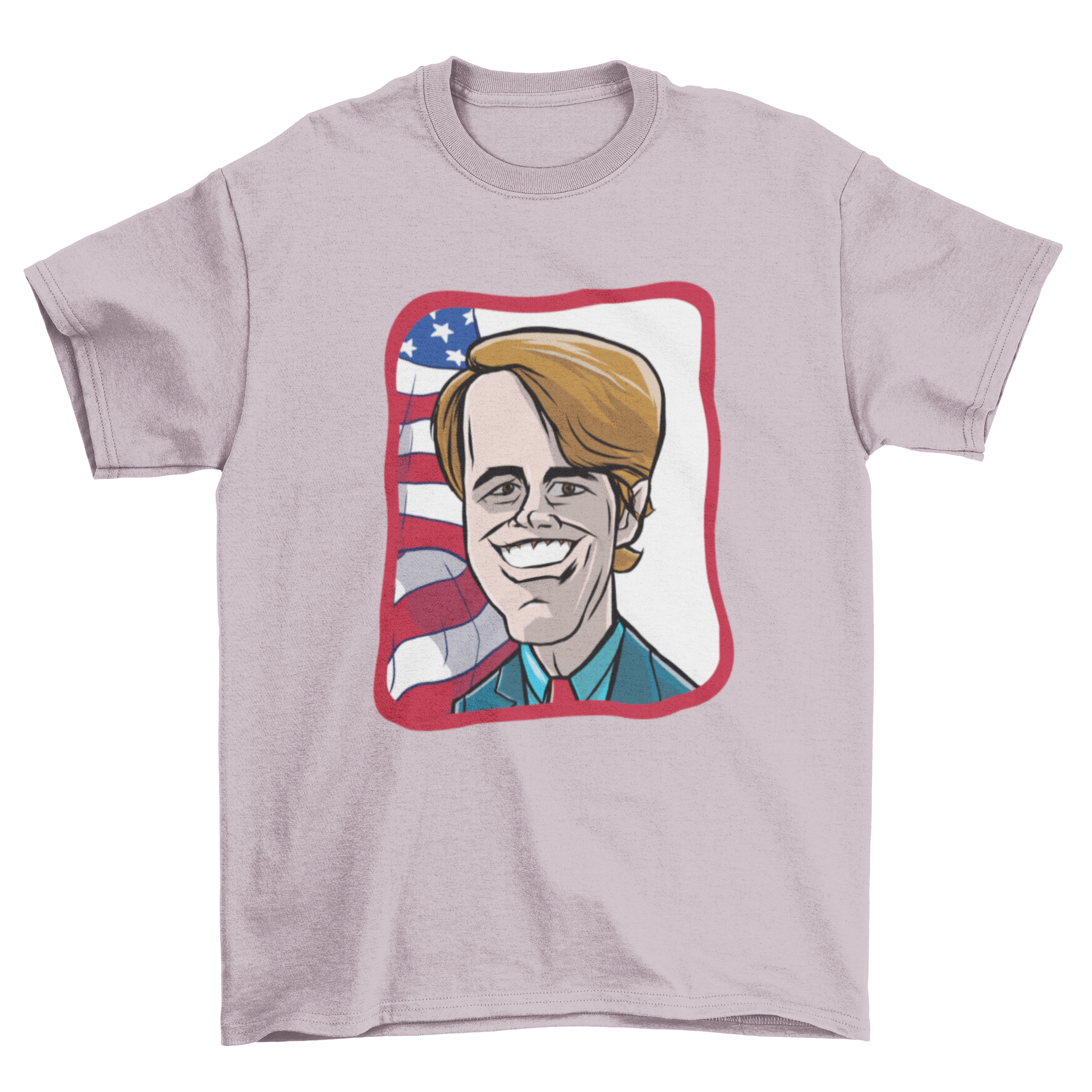 Beto O Rourke Cartoon T-shirt featuring a colorful cartoon design of the politician.