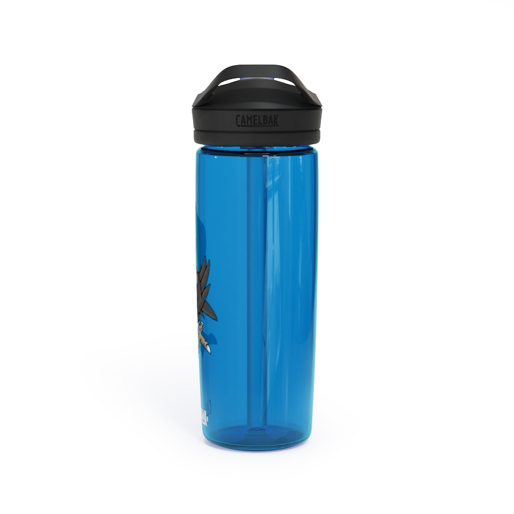 BiChip CamelBak Eddy® Water Bottle in 20oz and 25oz sizes, showcasing its durable Tritan™ material and spill-proof design.