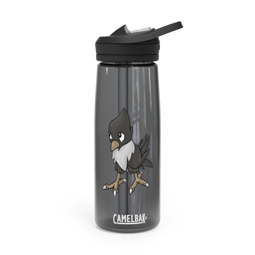 BiChip CamelBak Eddy® Water Bottle in 20oz and 25oz sizes, showcasing its durable Tritan™ material and spill-proof design.