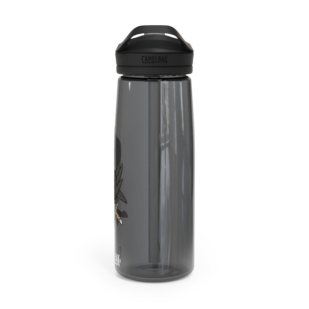 BiChip CamelBak Eddy® Water Bottle in 20oz and 25oz sizes, showcasing its durable Tritan™ material and spill-proof design.