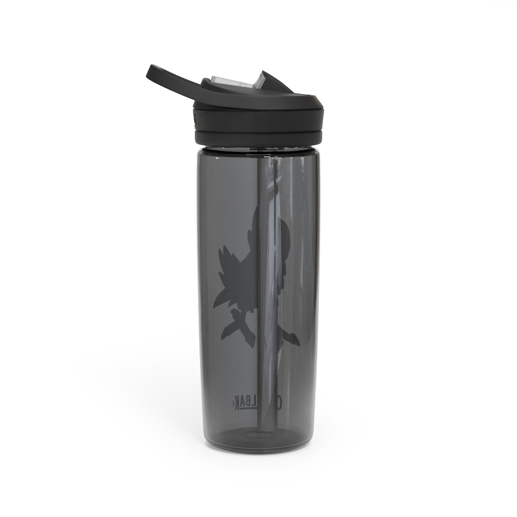 BiChip CamelBak Eddy® Water Bottle in 20oz and 25oz sizes, showcasing its durable Tritan™ material and spill-proof design.