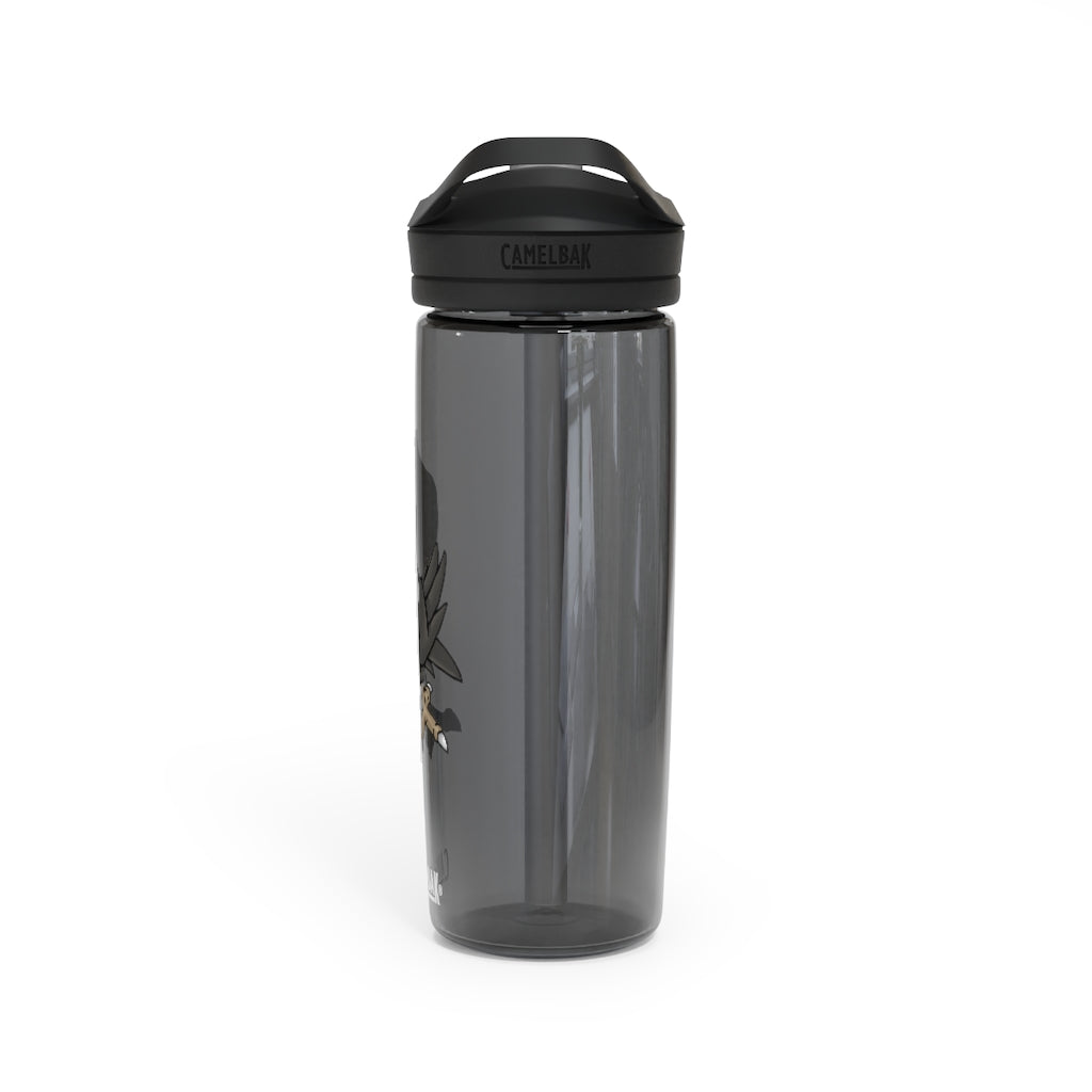 BiChip CamelBak Eddy® Water Bottle in 20oz and 25oz sizes, showcasing its durable Tritan™ material and spill-proof design.