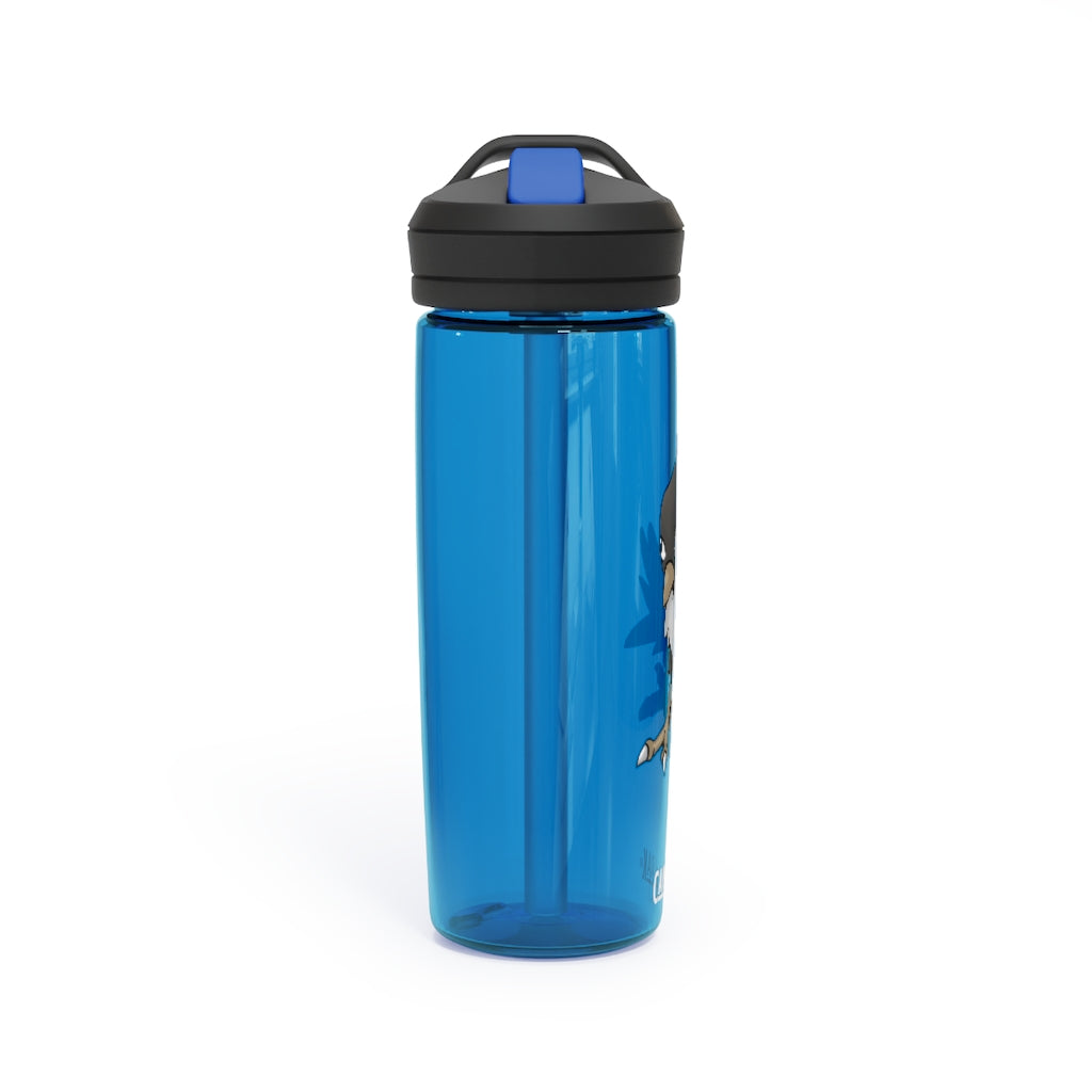 BiChip CamelBak Eddy® Water Bottle in 20oz and 25oz sizes, showcasing its durable Tritan™ material and spill-proof design.