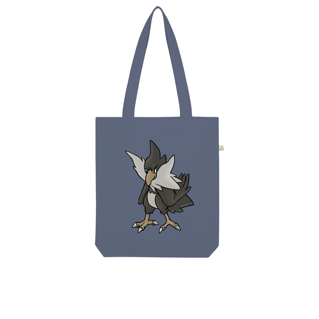 BiChipla Organic Tote Bag made from 100% combed organic cotton, featuring a stylish design and eco-friendly packaging.