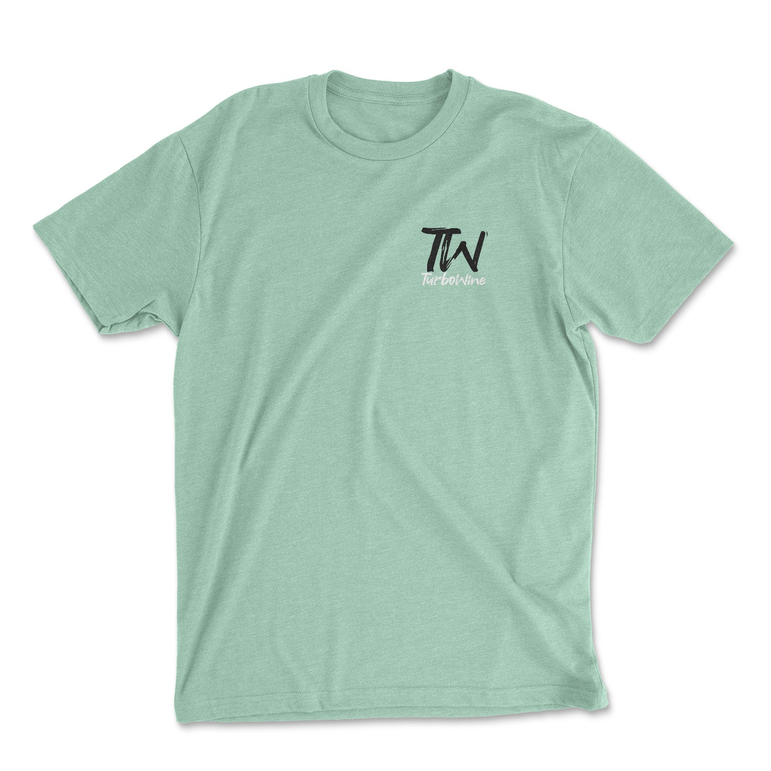 Big Dreams Small Pockets Mint Tee featuring a vibrant mint color and professional print, designed for unisex wear.