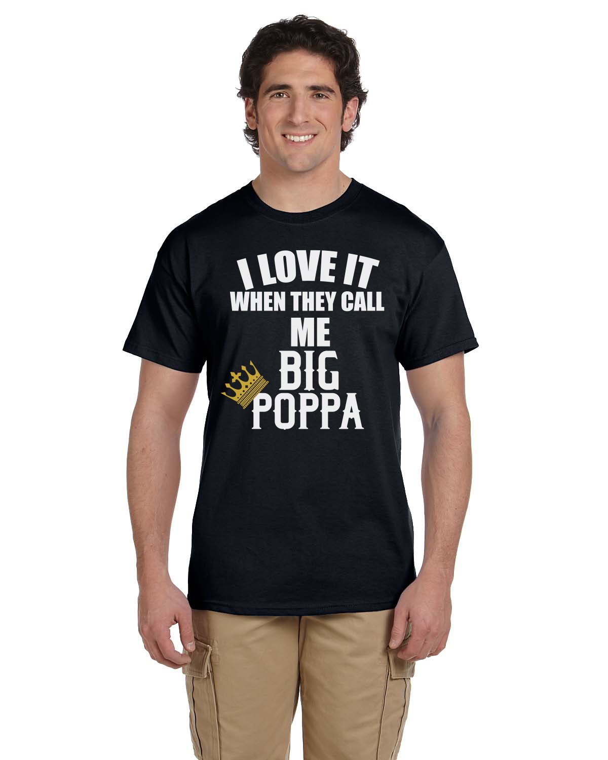 Big Poppa Shirt featuring a bold design and comfortable fit, perfect for casual wear.