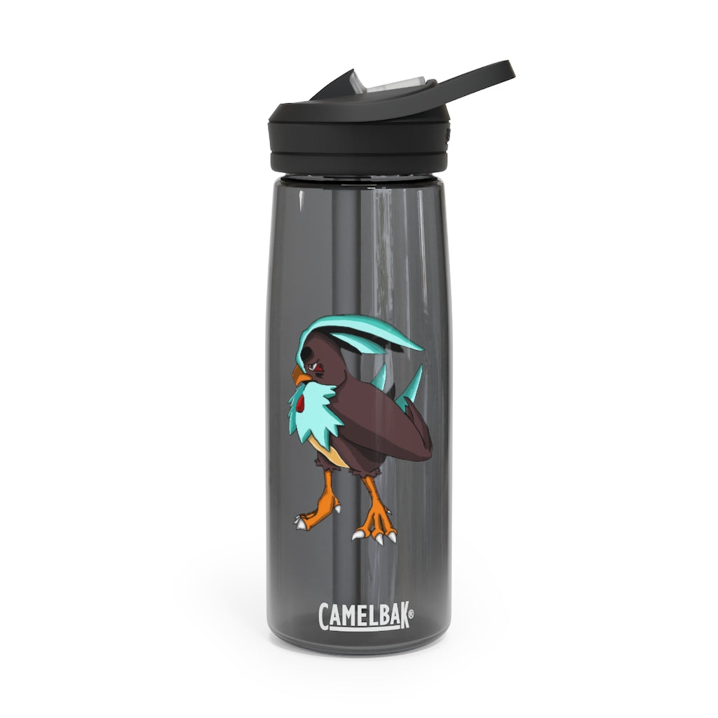 Bircross CamelBak Eddy® Water Bottle in 20oz and 25oz sizes, showcasing its durable Tritan™ material and spill-proof design.