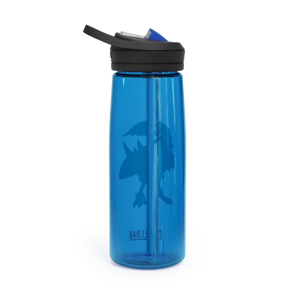 Bircross CamelBak Eddy® Water Bottle in 20oz and 25oz sizes, showcasing its durable Tritan™ material and spill-proof design.