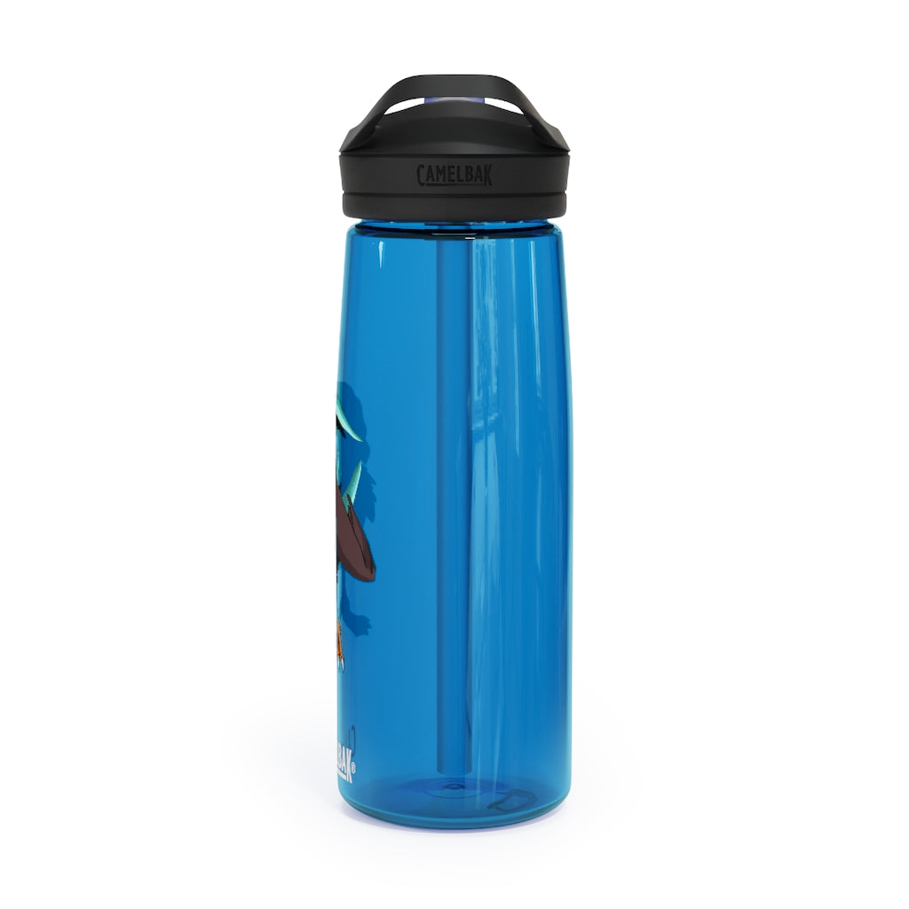 Bircross CamelBak Eddy® Water Bottle in 20oz and 25oz sizes, showcasing its durable Tritan™ material and spill-proof design.