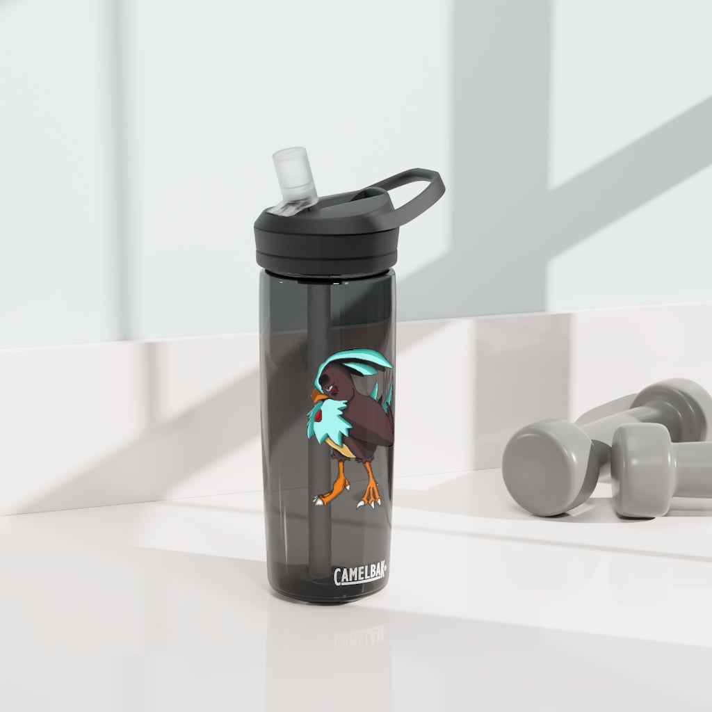 Bircross CamelBak Eddy® Water Bottle in 20oz and 25oz sizes, showcasing its durable Tritan™ material and spill-proof design.