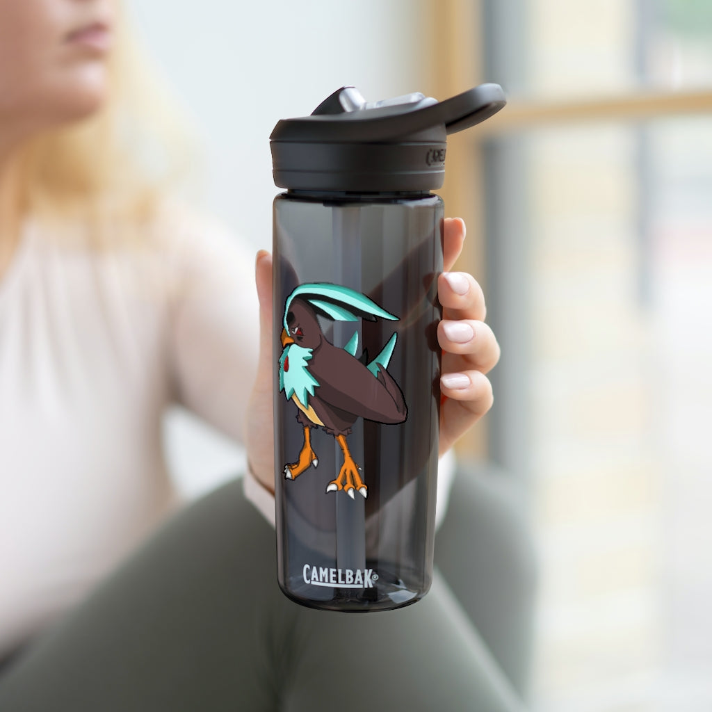 Bircross CamelBak Eddy® Water Bottle in 20oz and 25oz sizes, showcasing its durable Tritan™ material and spill-proof design.