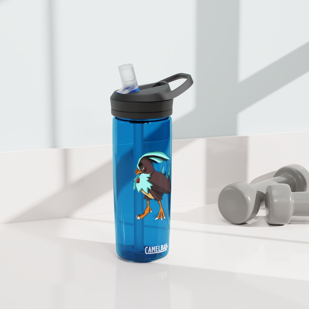 Bircross CamelBak Eddy® Water Bottle in 20oz and 25oz sizes, showcasing its durable Tritan™ material and spill-proof design.