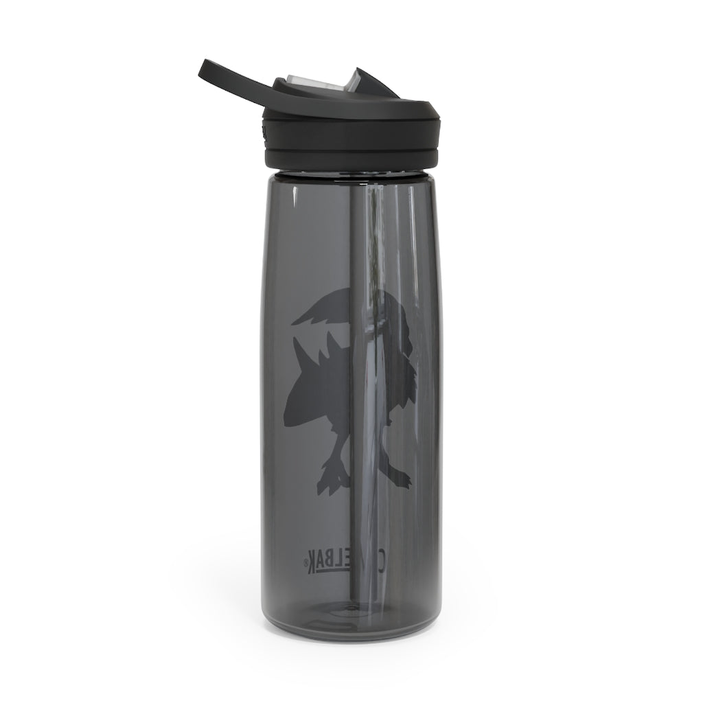 Bircross CamelBak Eddy® Water Bottle in 20oz and 25oz sizes, showcasing its durable Tritan™ material and spill-proof design.