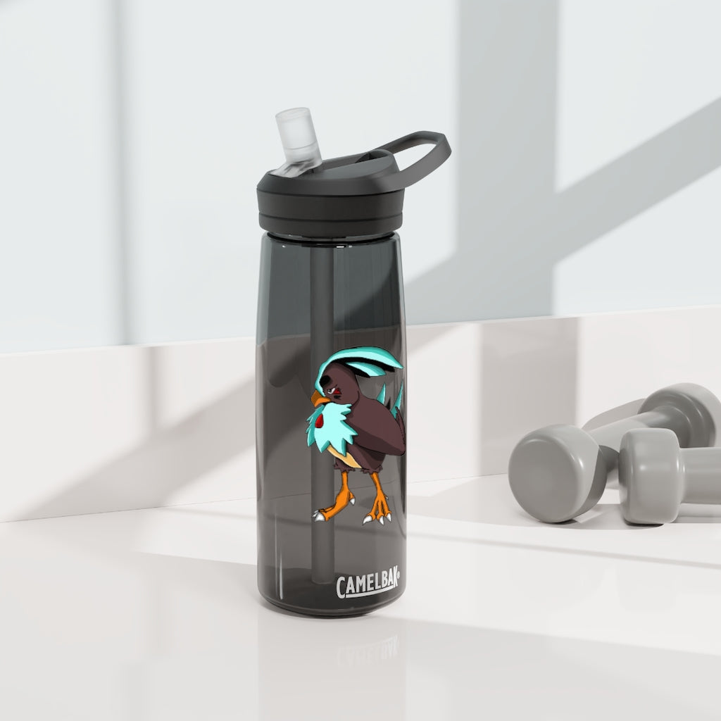 Bircross CamelBak Eddy® Water Bottle in 20oz and 25oz sizes, showcasing its durable Tritan™ material and spill-proof design.