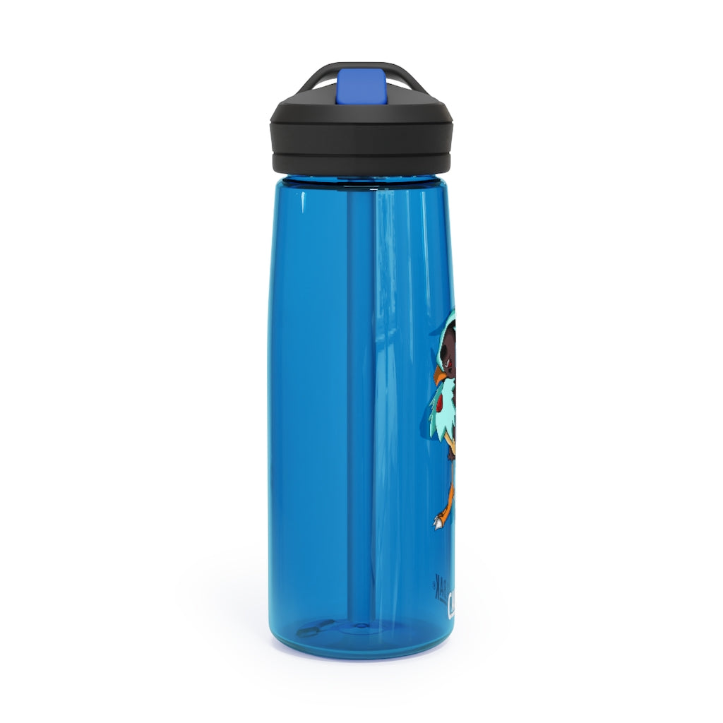 Bircross CamelBak Eddy® Water Bottle in 20oz and 25oz sizes, showcasing its durable Tritan™ material and spill-proof design.