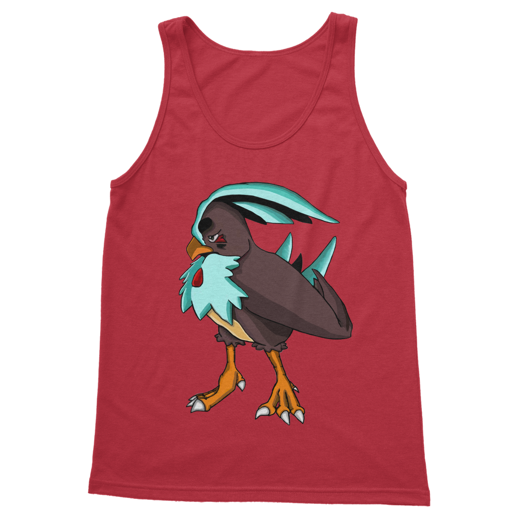 Bircross Classic Adult Vest Top in various colors, showcasing its unisex design and high-quality cotton fabric.