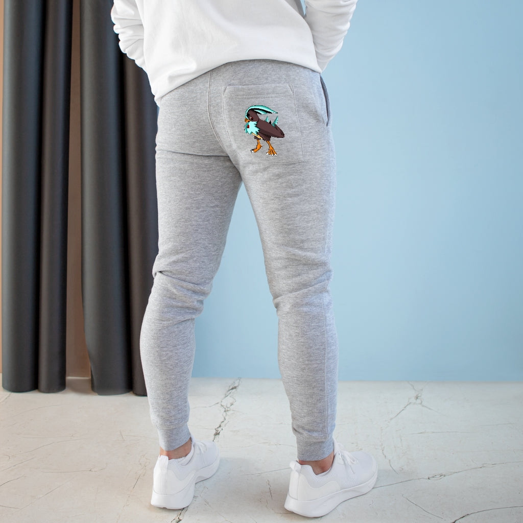 Bircross Premium Fleece Joggers in a stylish design with customizable back pocket and spacious side pockets.