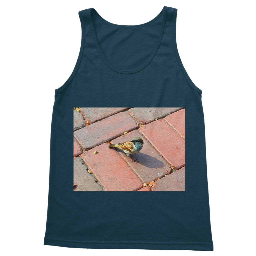 Bird Classic Adult Vest Top in various colors, showcasing its unisex design and high-quality cotton fabric.