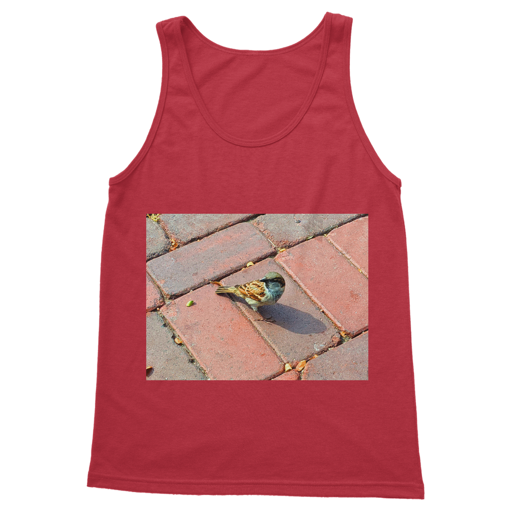 Bird Classic Adult Vest Top in various colors, showcasing its unisex design and high-quality cotton fabric.