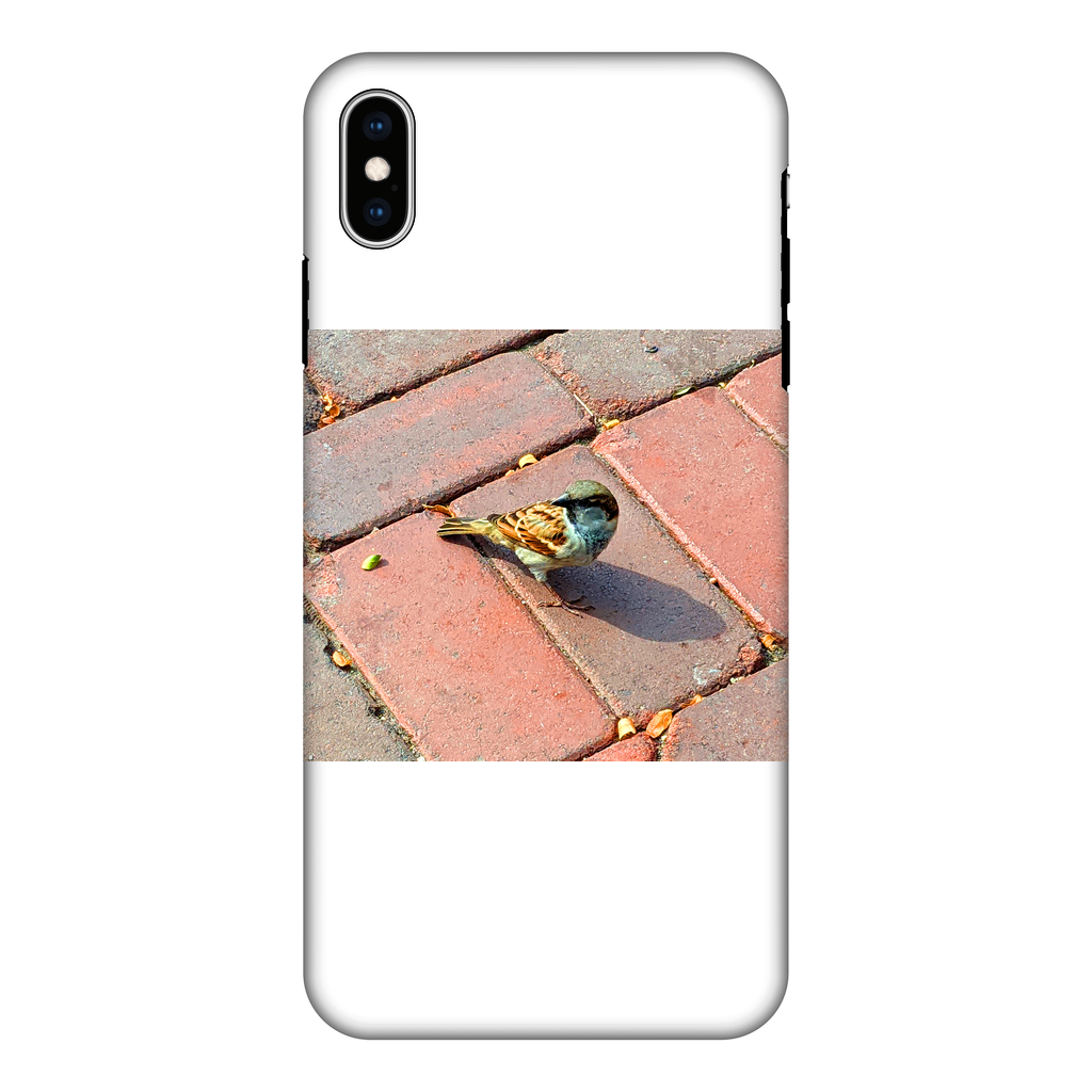 Bird Fully Printed Tough Phone Case showcasing vibrant design and dual-layer protection.