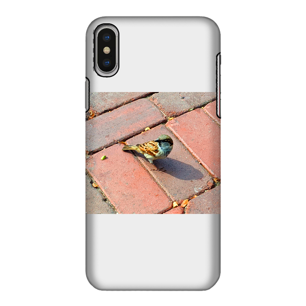 Bird Fully Printed Tough Phone Case showcasing vibrant design and dual-layer protection.