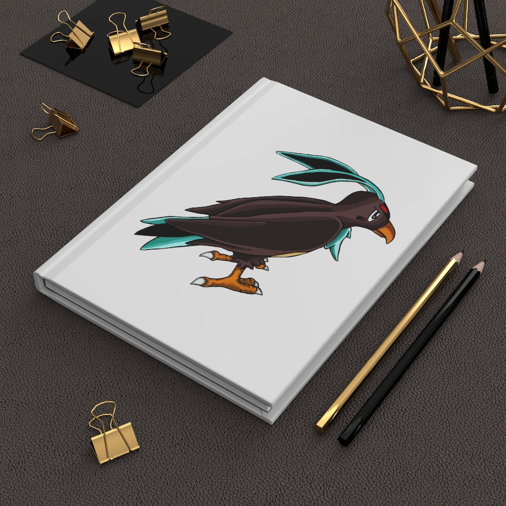 Birdam Hardcover Journal Matte with customizable cover, 75 lined pages, and a sleek matte finish.