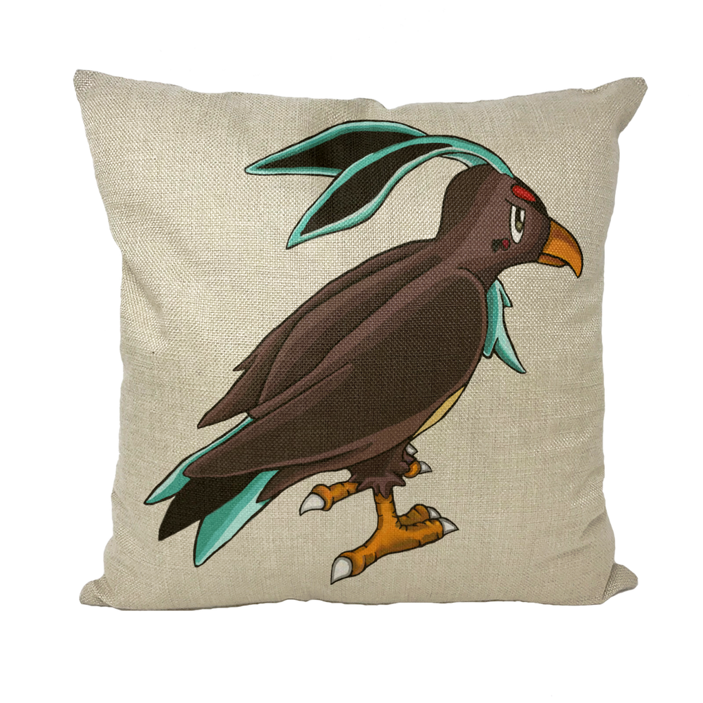 Birdam Throw Pillows in various styles including linen, canvas, and suede, showcasing their unique textures and colors.