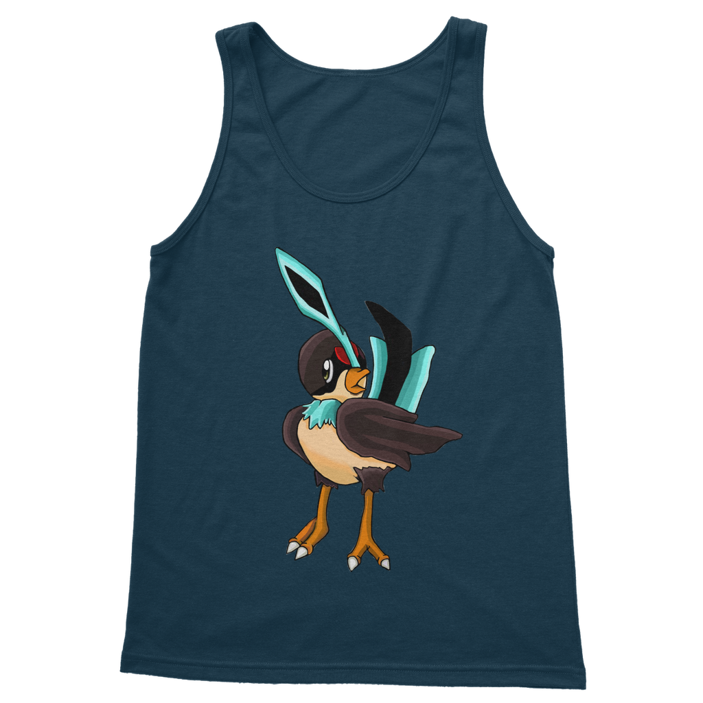 Birdi Classic Adult Vest Top in various colors, showcasing its unisex design and high-quality cotton fabric.