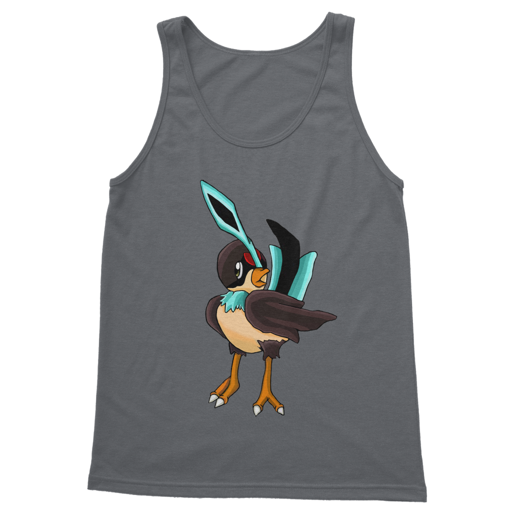 Birdi Classic Adult Vest Top in various colors, showcasing its unisex design and high-quality cotton fabric.