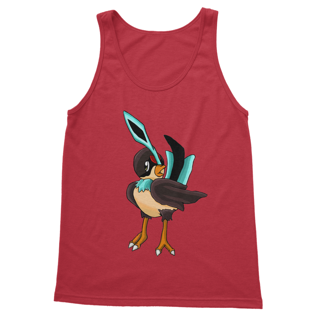 Birdi Classic Adult Vest Top in various colors, showcasing its unisex design and high-quality cotton fabric.