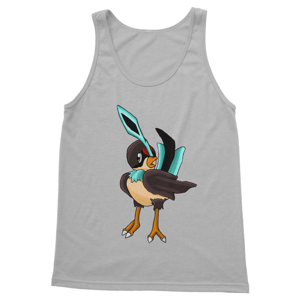 Birdi Classic Adult Vest Top in various colors, showcasing its unisex design and high-quality cotton fabric.