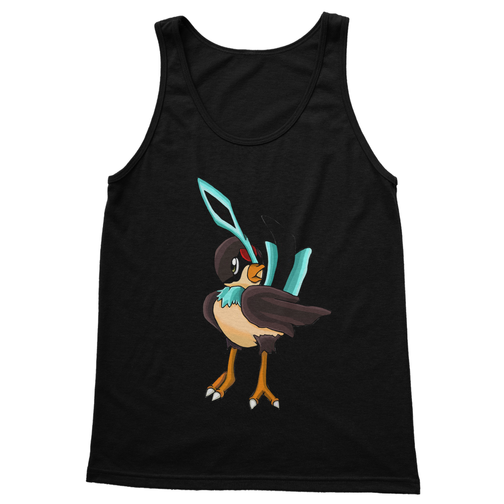 Birdi Classic Adult Vest Top in various colors, showcasing its unisex design and high-quality cotton fabric.