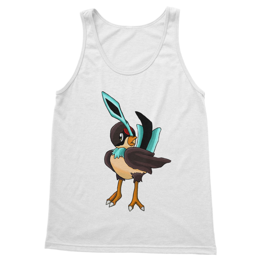 Birdi Classic Adult Vest Top in various colors, showcasing its unisex design and high-quality cotton fabric.